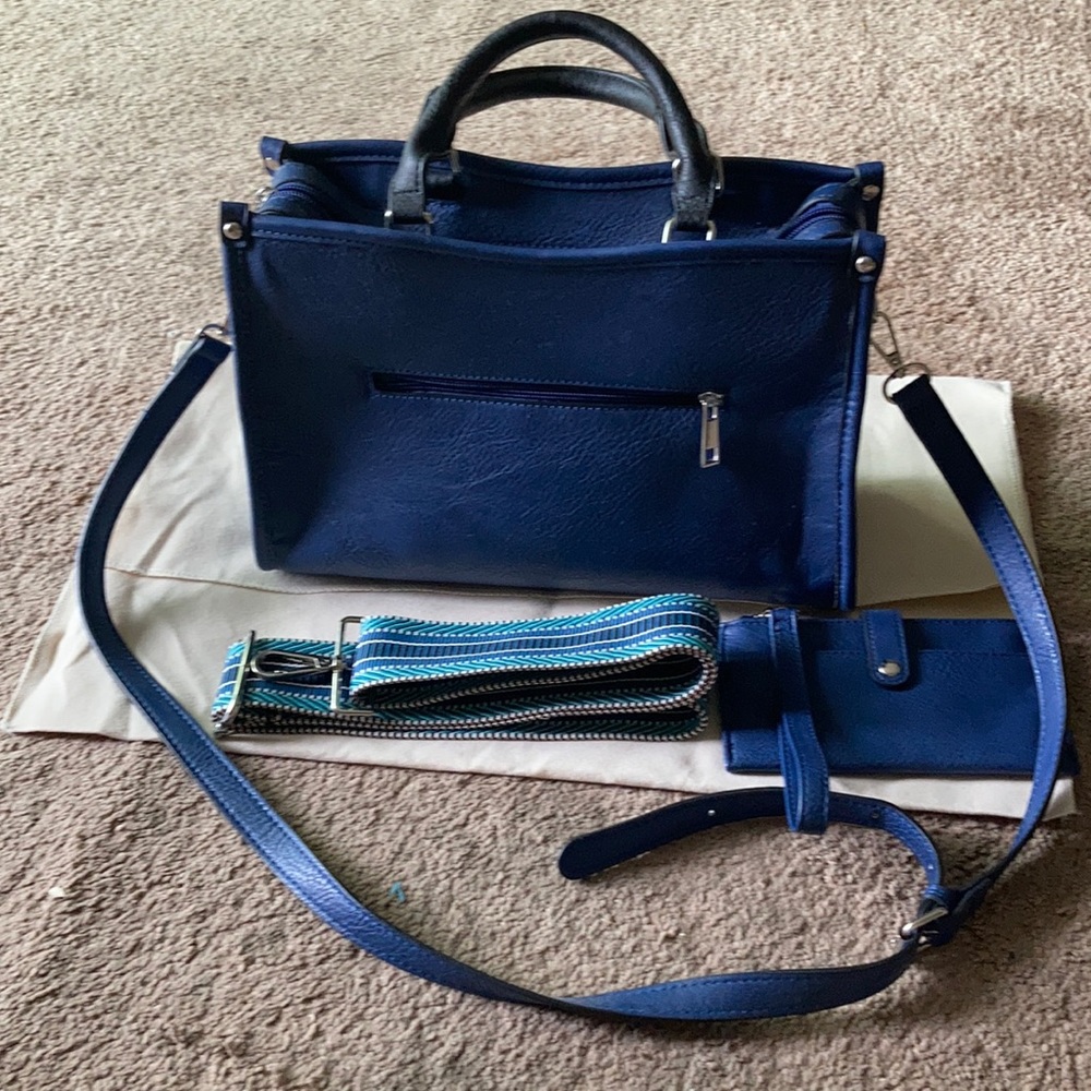 Never used vegan leather K-Carroll “Gina” bag